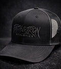 Full Black on Black Stealth Trucker Snap Back